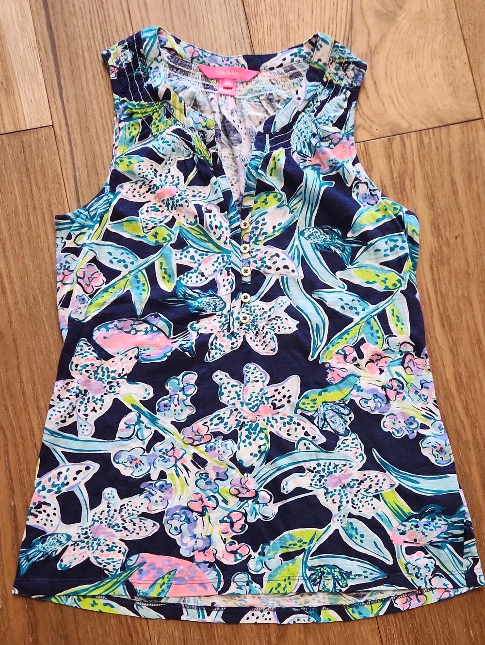 Lilly Pulitzer Multicolor Floral Tank